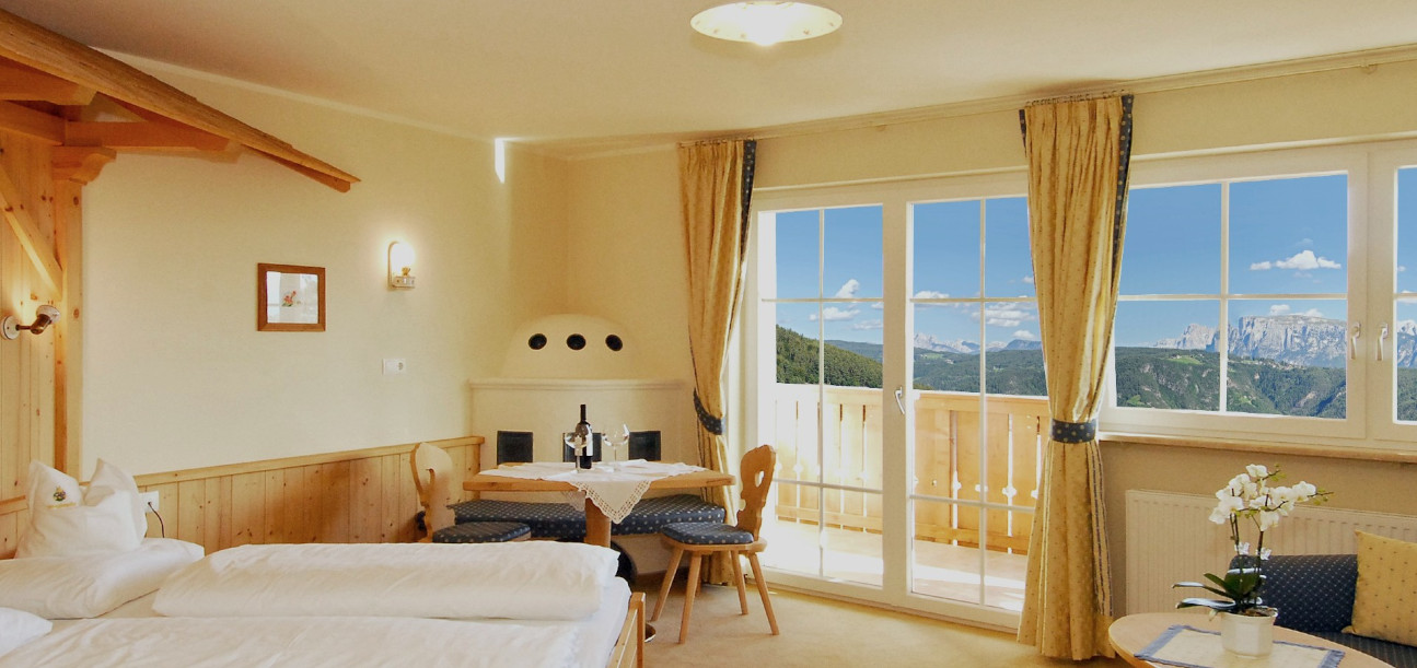 Holidays at San Genesio, rooms and suites Bolzano
