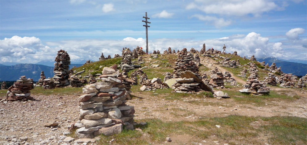 Summer hiking San Genesio Alto Adige mountain Bolzano